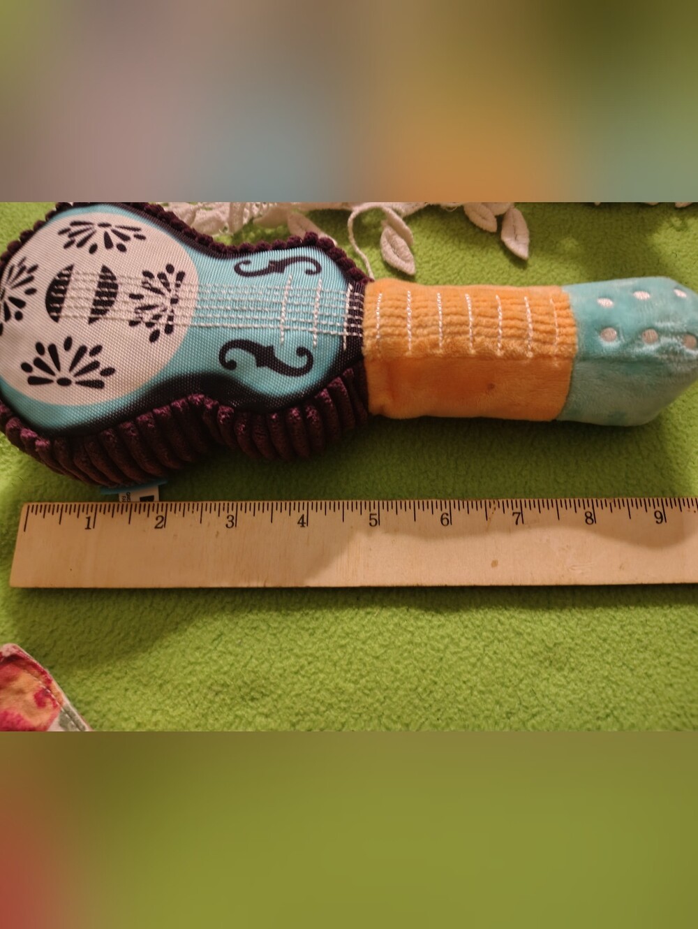 BARK BarkBox Plush Dog Toy Lot Trio Gigi Fiji Mermaid Turkey Tim & Drooly Guitar - Picture 10 of 16